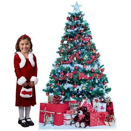 Christmas Tree and Presents Cardboard Stand-Up