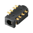 thumbnail image 3 of 3.5 mm Audio Jack Connector PCB Mount Female Socket 8Pin PJ-393 5pcs, 3 of 4