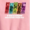 thumbnail image 2 of How to Train Your Dragon - Freedom Riders  - Toddler And Youth Crewneck Fleece Sweatshirt, 2 of 4