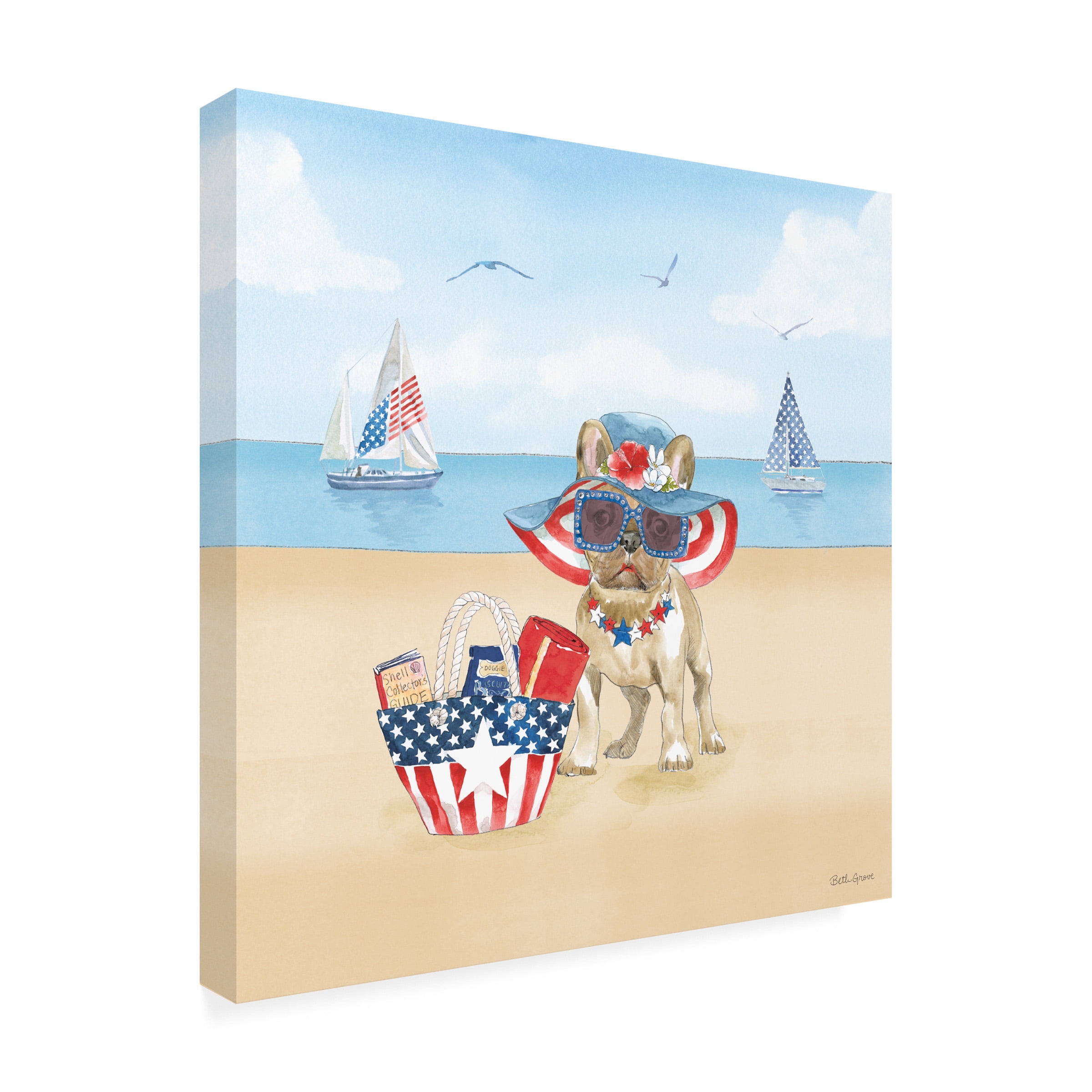 Katie Pertiet 'Garden District IV' Outdoor All-Weather Wall Decor