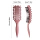 thumbnail image 5 of Cepillo para Definir Rizos 3 en 1 Peine Ergonómico Liso Grueso Y Rizado () Rosa, 5 of 9