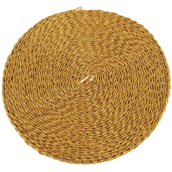 Luxshiny Decorative Plated Gold Trim Lace Ribbon for Clothes Sewing Curtain DIY Craft Embroidery Ornament