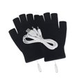 thumbnail image 2 of ievspot 1 Pair Unisex Women's & Men's USB Heated Gloves Mitten Winter Elastic Hands Warm Gloves, 2 of 8