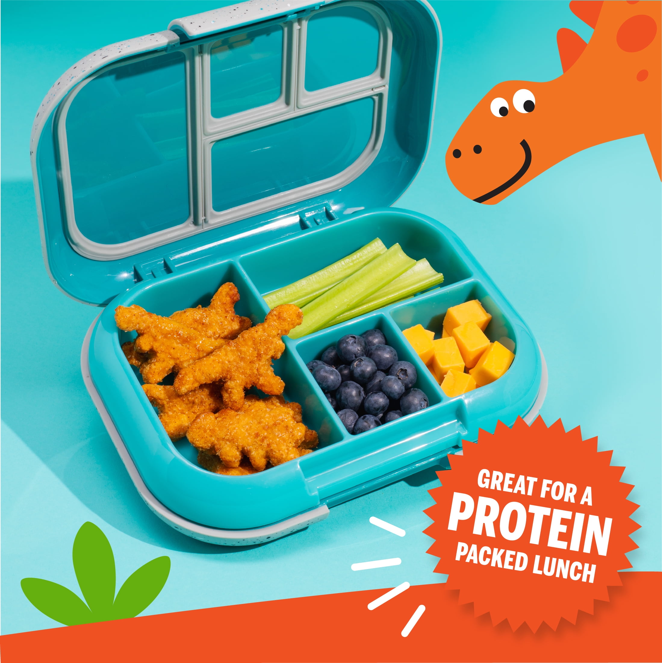 Realgood Foods Co. Lightly Breaded Dino Chicken Nuggets, 20 oz Bag (Frozen)