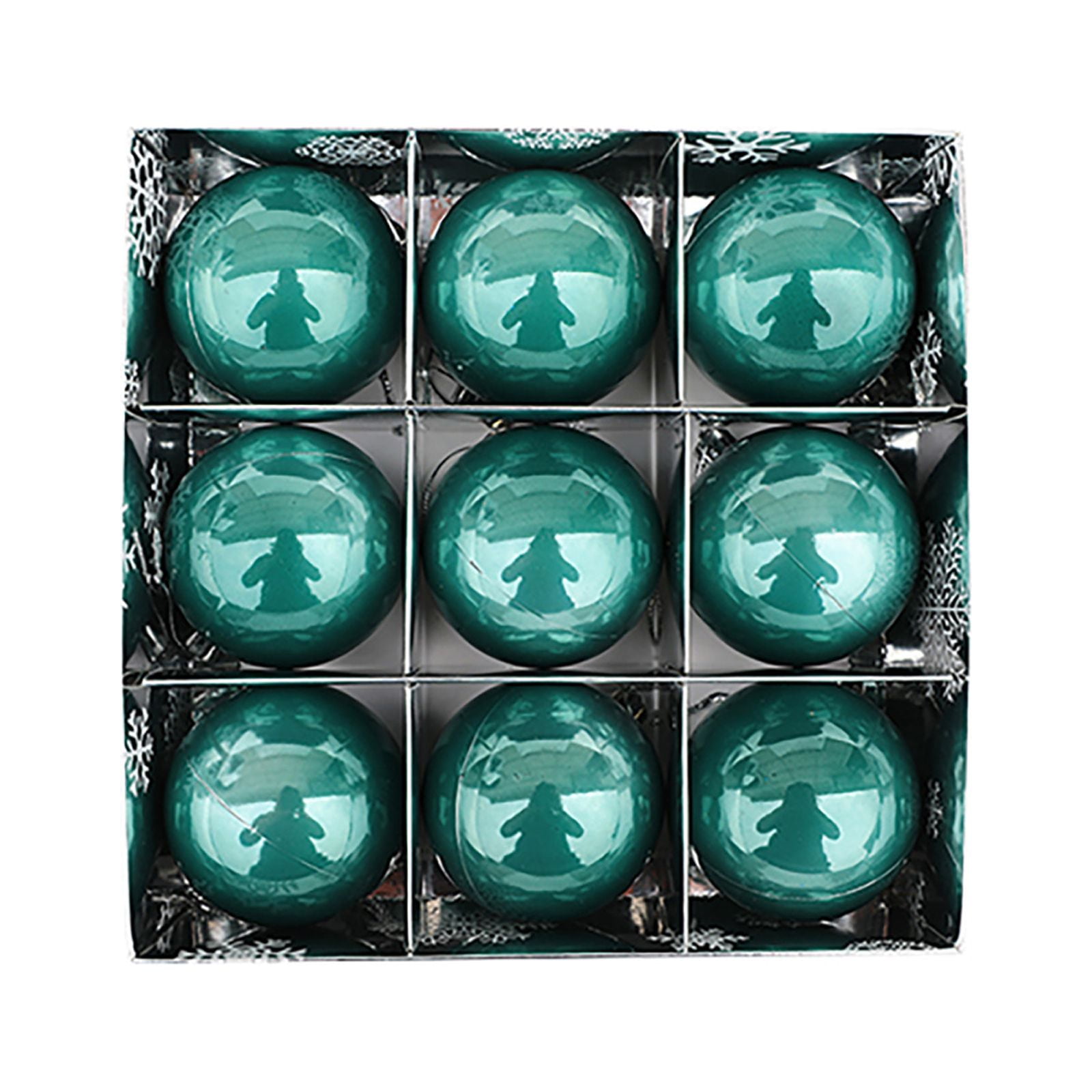 lystmrge Crystal Ornaments for Christmas Tree Set Big Christmas Ornaments Balls for outside