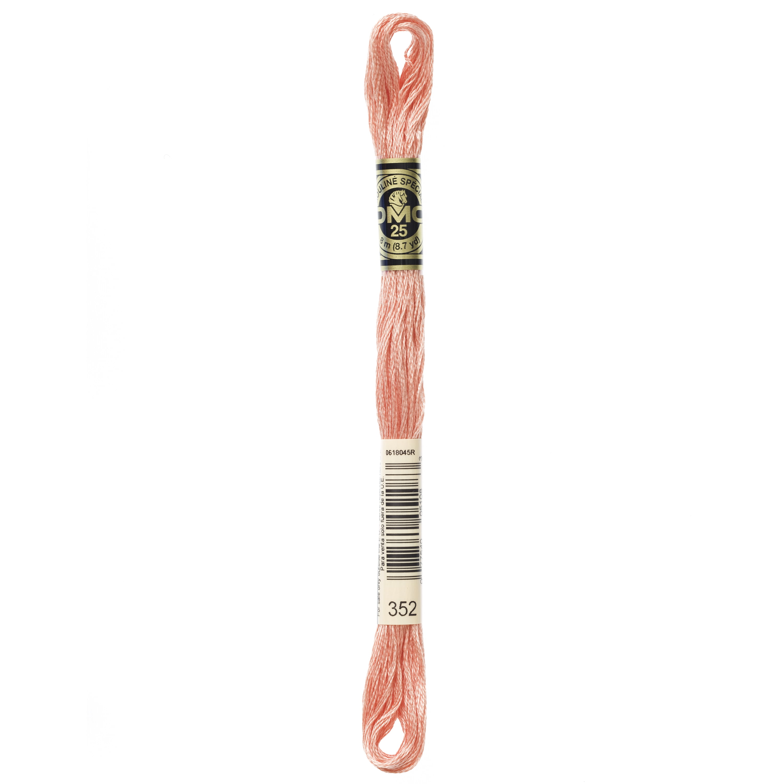 (2 pack) DMC Mouline 117-352 Six-Strand Embroidery Thread , Light Coral, 8.7-Yards