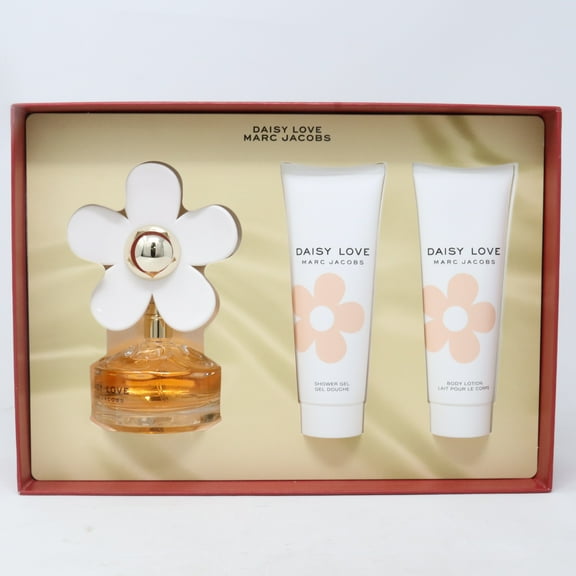 Marc Jacobs Daisy Love 3pcs Gift Set For Women
50ml Eau De Toilette Spray   75ml Body Lotion   75ml Shower Gel