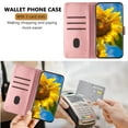 thumbnail image 6 of Allytechgroup Case for Samsung Galaxy S24+ with Credit Card Slot, PU Leather RFID Blocking Flip Wallet Phone Case Stand Shockproof Protective Back Cover for Samsung Galaxy S24+, Rosegold, 6 of 6