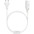thumbnail image 1 of E27 socket with wire - Lamp holder for bulb with power cord electrical outlet and switch - 1.8m cable, 1 of 4