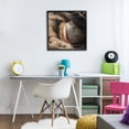 thumbnail image 2 of Stupell Industries Be The Ball Baseball Black Framed Giclee Art, design by Kim Allen, 17 x 17, 2 of 8