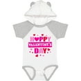 thumbnail image 3 of Inktastic Happy Valentine's Day with Hearts Boys or Girls Baby Bodysuit, 3 of 5