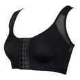 thumbnail image 3 of Women's Full Coverage Front Closure Wire Free Back Support Posture Bra, 3 of 10