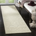 thumbnail image 3 of SAFAVIEH Blossom Roy Geometric Wool Area Rug, Light Grey/Ivory, 9' x 12', 3 of 10