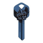 Wackey House & Office Blank Single Sided Universal Key - Blue, Pack of 6