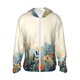 thumbnail image 1 of Fotbe Floral Mountain Landscape Chaqueta con Protección Solar UPF 50+ para Hombre y Mujer, Camisa con Capucha y Bolsillos-Small, 1 of 7
