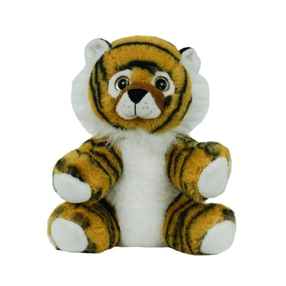 Tiger 8 inch Plush Stuffed Animal Soft Striped Tiger Toy Gift Collectible Plush Animal