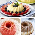thumbnail image 3 of 2Pcs Spiral Ring Cooking Silicone Mold Bakeware Kitchen Bread Cake Decorate Tool(Red), 3 of 8
