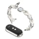 thumbnail image 3 of Correa Para Xiaomi Mi Band 8/9, Acero Inoxidable y Cuero, Resistente Al Agua, Unisex, 3 of 5