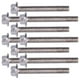 thumbnail image 1 of Tornillos Pernos, 10 piezas Tornillos hexagonales con cabeza hexagonal con bridas Pernos hexagonales accesorios Rendimiento confiable VoborMX herramienta, 1 of 8