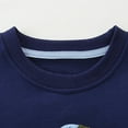 thumbnail image 4 of Favoffer Boy Dinosaur Sweatshirts Towel Embroidery Toddler Long Sleeve Cotton Space Pullover Cartoon T-Shirts Sport Top Tee For Kids 2-7T, 4 of 9