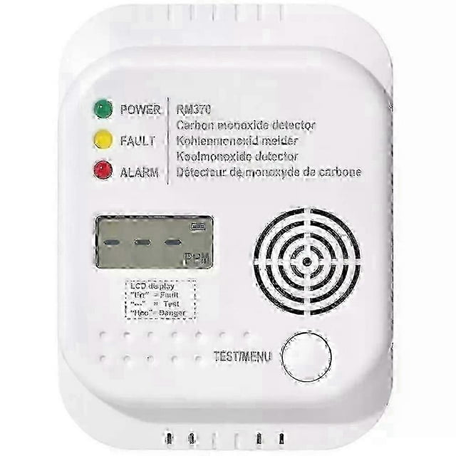 CO Melder Kohlenmonoxid Gasmelder Warnmelder Kohlenmonoxidmelder LCD
