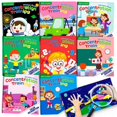 thumbnail image 4 of Baby Toys Sticker Book Multiple Scenarios Cartoon DIY Sticker Puzzle Educational Cognition Learning Toys for Kids Age 2-6 Gift Opposite, 4 of 6