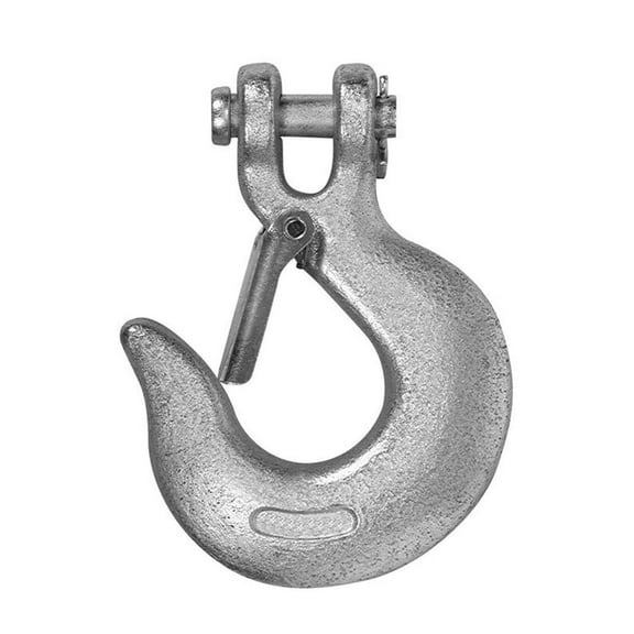 Campbell T9700424 HOOK 1/4IN CLEVIS SLIP GR 43 W/LATCH