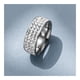 thumbnail image 1 of Anillo de acero inoxidable Diamante Pareja Moda única Hip Hop Ropa Accesorios Hombres Mujeres, 1 of 8