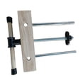 thumbnail image 4 of Tornillo de banco para carpintería, tornillo de banco para carpintero, equipo de enseñanza de sujeción profesional, mesa de trabajo, herramienta de ca, 4 of 9