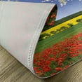 thumbnail image 5 of Ambesonne Colorful Place Mats Set of 4, Poppy Field Landscape, Standard Size, Multicolor, 5 of 6