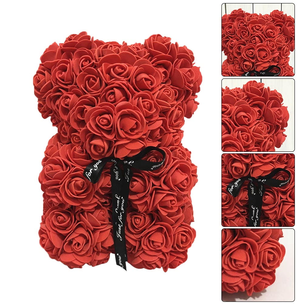 25cm rose bear
