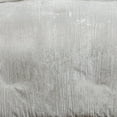 thumbnail image 3 of Jay 7 Piece Queen Comforter Set, White Polyester Velvet Deluxe Texture- Saltoro Sherpi, 3 of 5