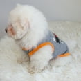 thumbnail image 6 of Pet Vest - Two-Legged Apparel - Fashionable Letter Print - Washable Stylish Cute Design - Pet Vest - Pet Accessories, 6 of 8