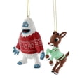 thumbnail image 7 of Kurt S. Adler Rudolph the Red-Nosed Reindeer Christmas Holiday Ornament Set Gift Boxed RU1222, 7 of 7
