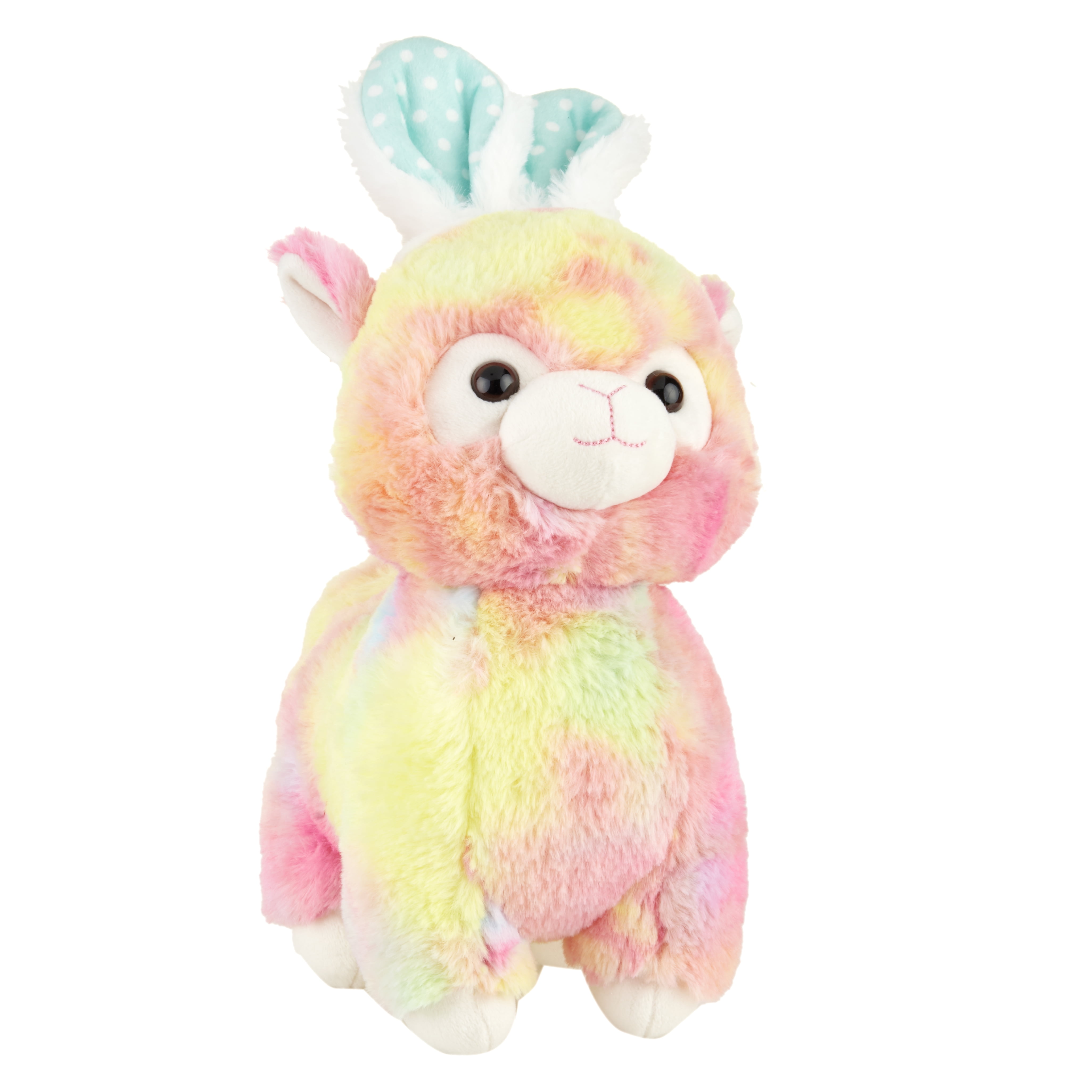 rainbow llama stuffed animal walmart