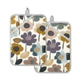thumbnail image 7 of Yayeee Pot Holders Kitchen Heat Resistant with Pocket 7"x9.8" Cotton Oven Cooking Hot Pads, Colorful Floral, 7 of 7