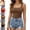 03# Light Brown, variant on Women’s U-Neck Tank Tops with Built-In Bra,Built in Comfort Bra Tanktop,High-Stretch Slimming Shapewear Tops for Wear&Workout,Light Brown L