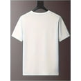 thumbnail image 2 of Camisetas de manga corta para mujer, camisetas de verano estampadas, cómodas, divertidas y casuales, para vacacionesWomen's Fashion Casual T-Shirt with Breast Cancer Awareness Heart Design, Crew Nec, 2 of 6