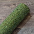 thumbnail image 5 of Rugsotic Carpets Hand Woven Flat Weave Kilim Cotton & Polyester Eco-Friendly Area Rugs - 4'X6', Rectangle, Green, Plain Solid Design, Low Pile Handmade Area Rugs For Living Room, Bed Room (Dcp111), 5 of 9
