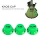 thumbnail image 4 of Accesorio de botón de perillas de control de tono de volumen de guitarras de 3 piezas para guitarra eléctrica St Sq (verde), 4 of 7