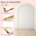 thumbnail image 2 of Arch Backdrop Stand Set of 3, Gold Metal Balloon Arch for Wedding Birthday Party Bridal  Shower Decoration, 2 of 7