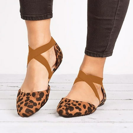 

Bxzhiri Round Toe Shoes One Foot Flat Heel Shoes Women s Sandals Shallow Mouth Single Shoes Women