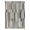 Bone, Black / Bansi, variant on BoutiqueRugs Azana High-Low Runner Rug - Bone, Black - 2'7" x 7'3" Runner