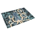 thumbnail image 2 of CADecor Octopus And Anchors Non-Slip Bath Mat Rug Bath Doormat Floor Rug 30x18 inches, 2 of 2