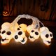 thumbnail image 2 of Luces Decorativas Halloween Fantasma 3M 20 LED para Suministros Fiestas en El, 2 of 9