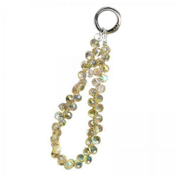 Llavero,Pulsera llavero con cuentas llavero llavero de cristal,Cadena de brazaletes,regalos de fiesta,llaveros,decoración,Llavero de cristal para bolso de mano,decoración para llavero,Llavero