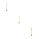 thumbnail image 1 of Toystoory Cuchara agitadora de acero inoxidable con mango, cucharas para palitos de vino, barra, herramienta de mezcla, accesorio para vasos para Type1 NO1, 1 of 6