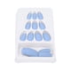 thumbnail image 5 of 24 Uds uñas postizas de prensa larga cubierta completa uñas artísticas de Color falso para DIY Nail Art SalonF131, 5 of 8