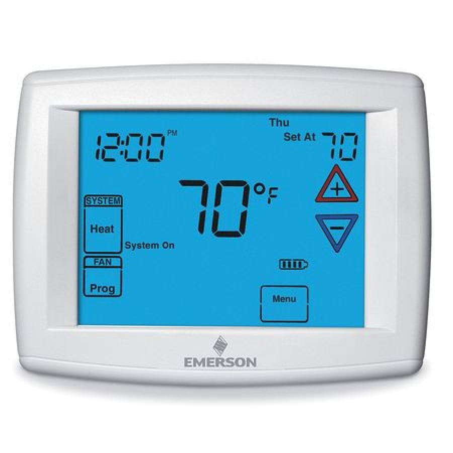 EMERSON 1F951280 Blue Series 12 Touchscreen Thermostats , 7, 511