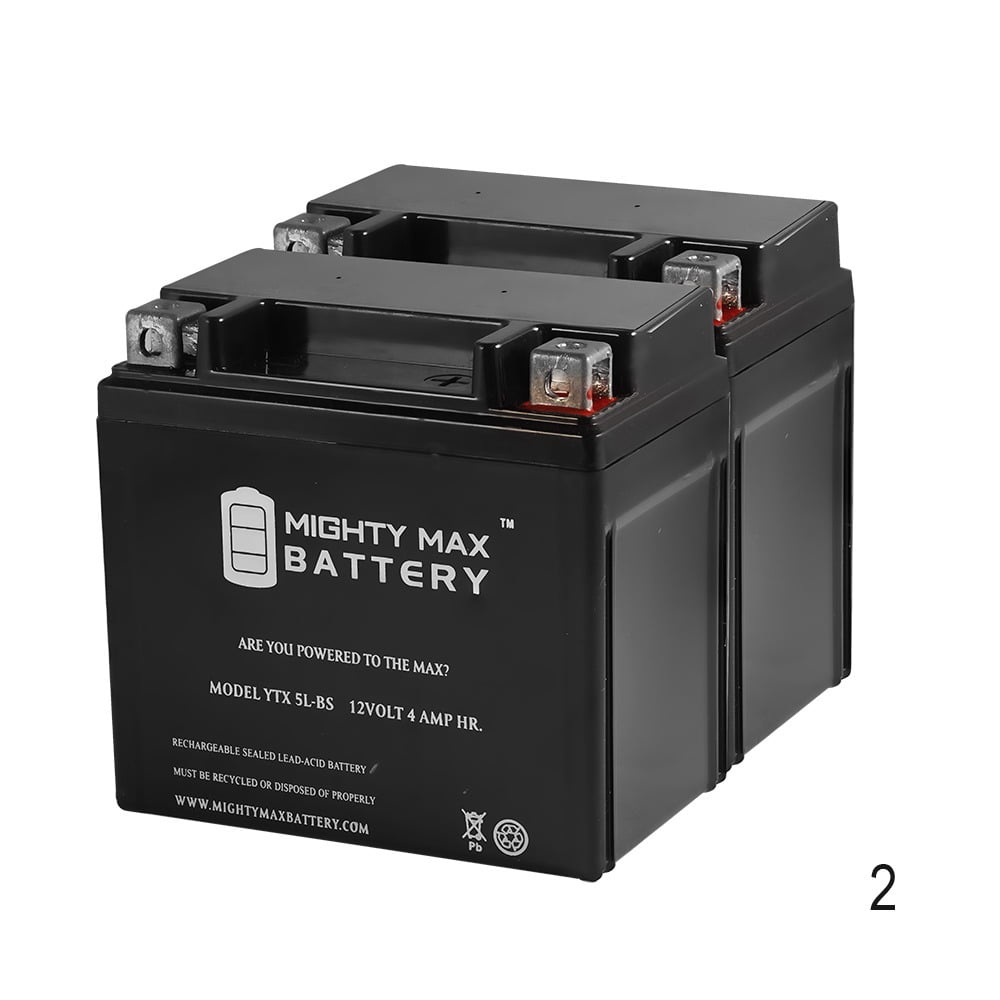 YTX5LBS Replacement Battery for Honda TRX90 ATV Battery 2 Pack